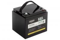 Литиевый тяговый аккумулятор Gelbert LiFePO4 (12V/50Ah/50A/600Wh) [6-GFM-38]